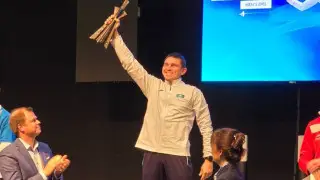 Казахстанский фехтовальщик завоевал золото на этапе Кубка мира в Германии