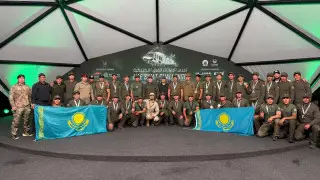 Казахстанские силовики триумфально завершили первый турнирный день на UAE SWAT Challenge