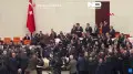 Массовая драка вспыхнула в парламенте Турции