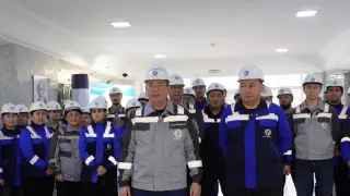 Сотрудники АО “КазАзот“ обсудили проект новой Конституции