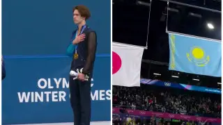 Гимн Казахстана прозвучал на зимних Олимпийских играх спустя 32 года