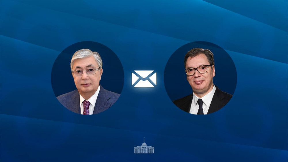 Касым-Жомарт Токаев поздравил президента Сербии