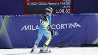 20-летняя казахстанка выступила в финале Олимпиады-2026