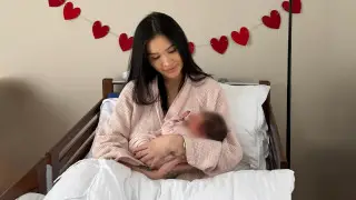 “Столько мечтала“: Айжан Байзакова стала мамой в третий раз