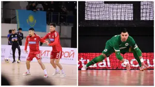 Камбэк и удаление: как Казахстан стартовал в 1/4 финала ЛЧ по футзалу