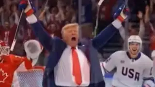 Трамп громит сборную Канады по хоккею: видео завирусилось в соцсети