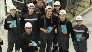 Работники завода Kia Qazaqstan поддерживают проект новой Конституции