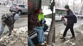 “Правильное воспитание“: добрый поступок молодых алматинцев попал на видео