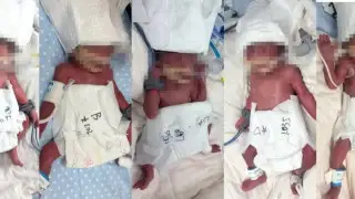 Шанс один на 60 миллионов: китаянка родила пятерняшек