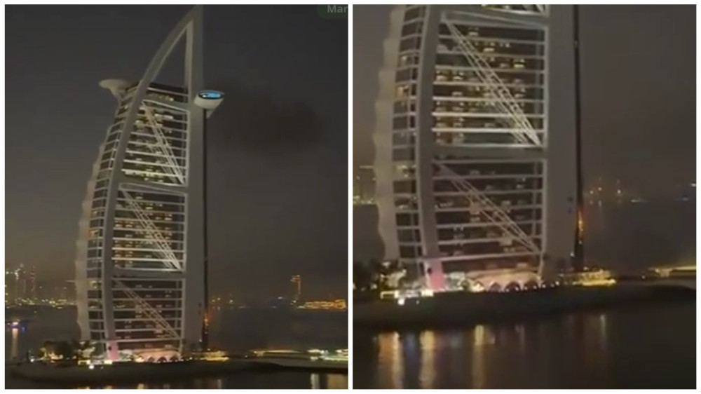 Another Dubai hotel catches fire after drone attack