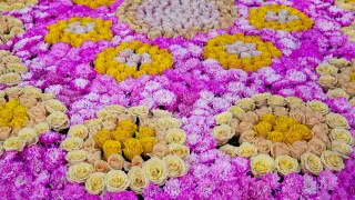 Килограмм роз каждой: сколько цветов завозят в Казахстан к 8 марта