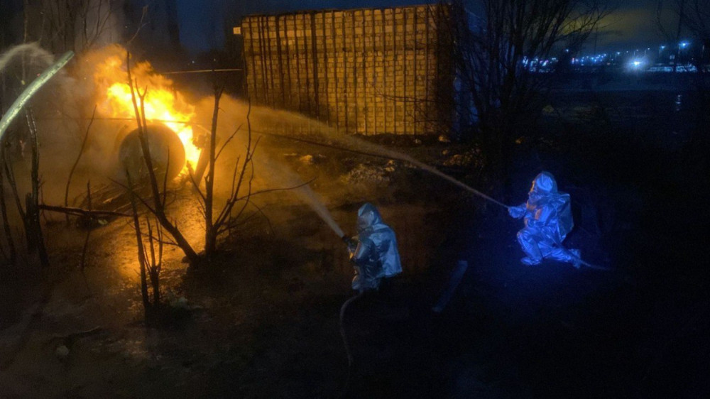 Взрыв произошёл на автомобильной газозаправочной станции в Актобе