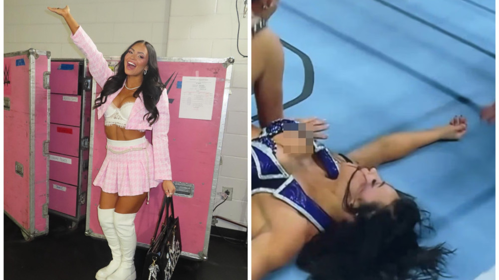 Фото: instagram.com/kianajames_wwe/ кадры из видео