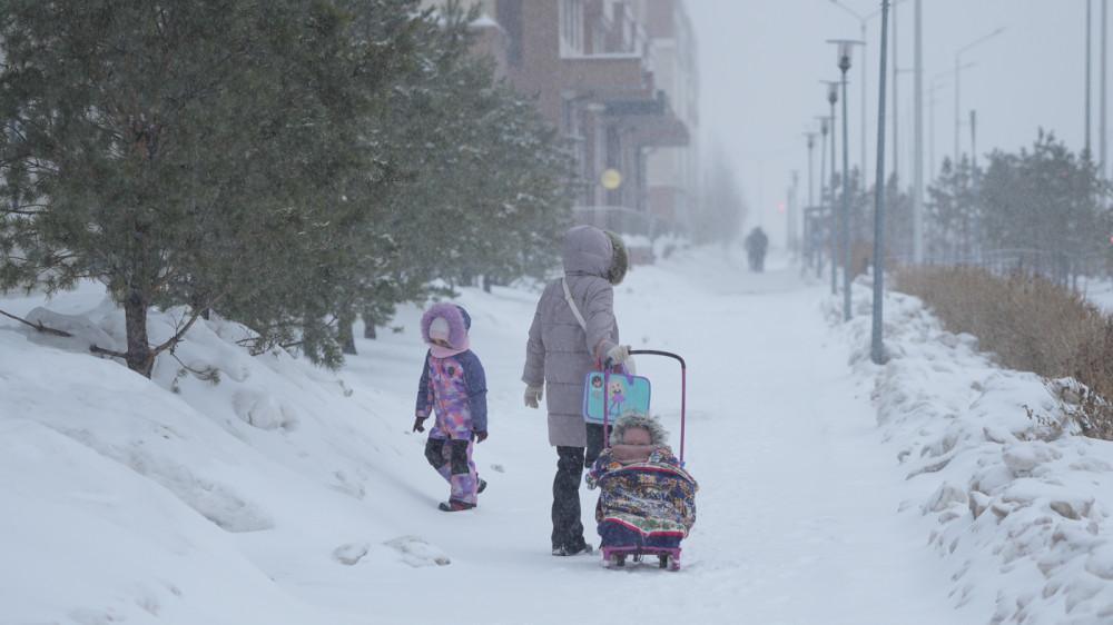 Казахстан снова завалит снегом
