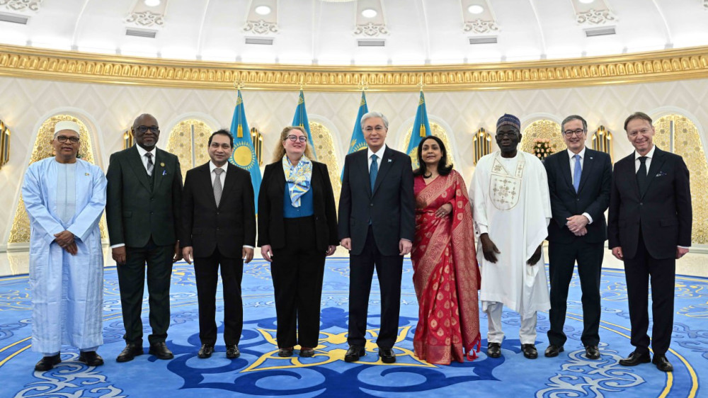 Токаев принял послов восьми государств