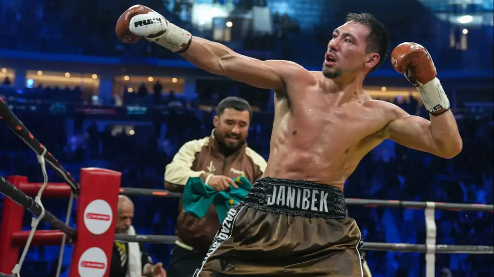 Алимханулы начал подготовку к титульному бою после дисквалификации