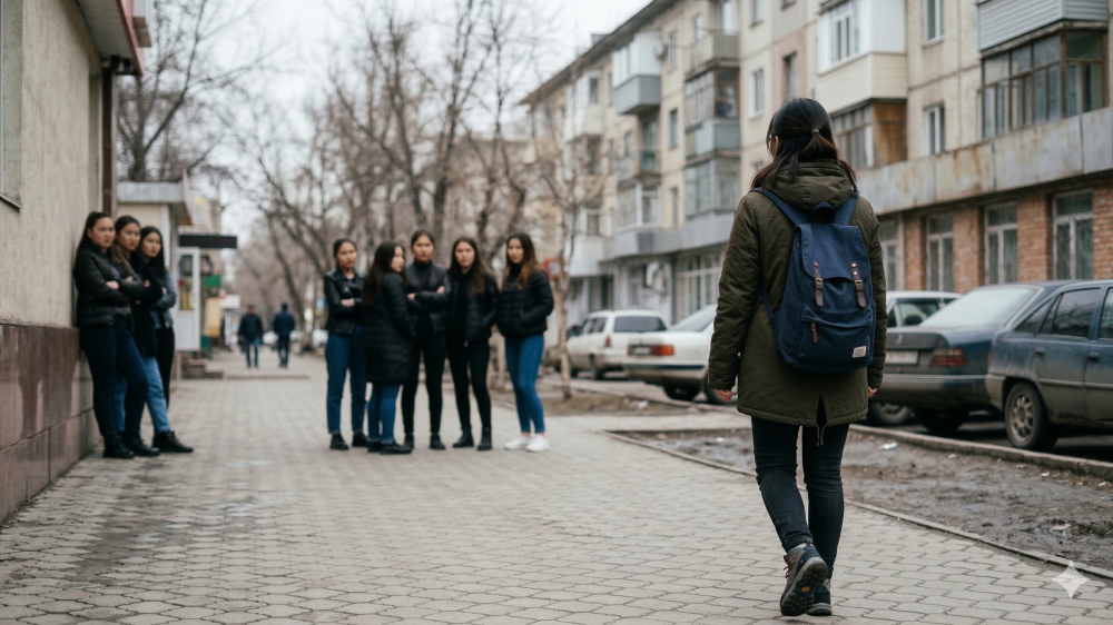 Семь школьниц жестоко избили девятиклассницу в Таразе