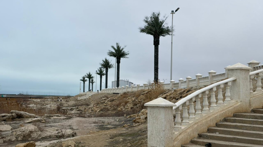 “Ни зелени, ни туалетов“: что обещают сделать с набережной в Актау в 2026 году