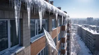 Опасные сосульки: что делать и куда обращаться казахстанцам