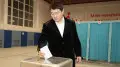Аким Мангистауской области Нурдаулет Килыбай проголосовал на референдуме