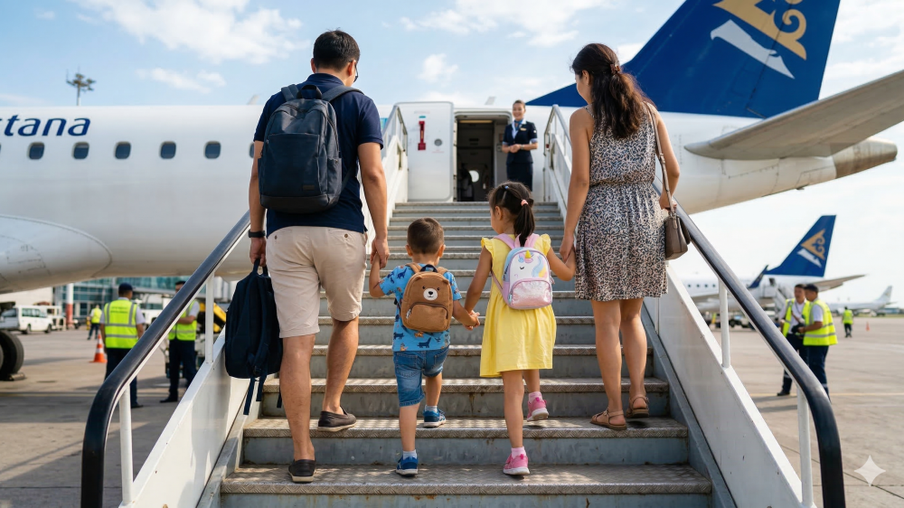 Субсидирование детских авиабилетов в Казахстане: Токаев подписал закон