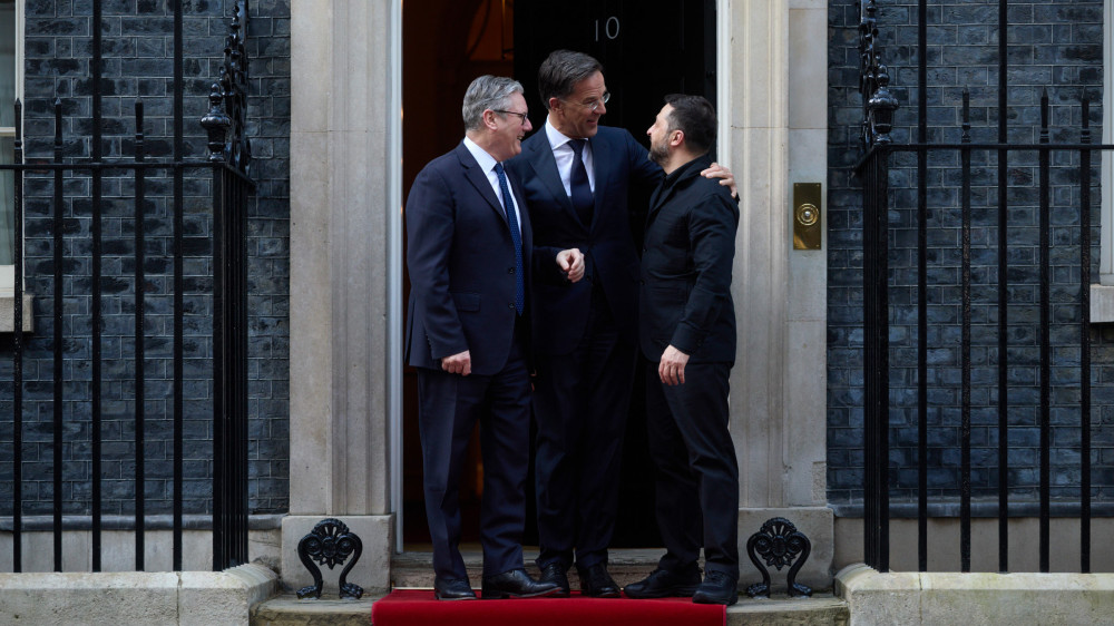 Стармер и Рютте обсудили с Зеленским поддержку Украины на фоне конфликта в Иране