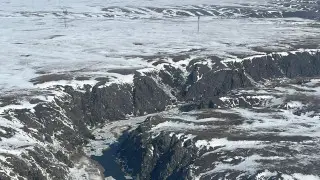 На реках Северного Казахстана взрывают лёд, чтобы предотвратить паводки