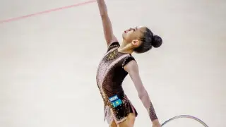 Казахстанская гимнастка завоевала золото на турнире в Греции