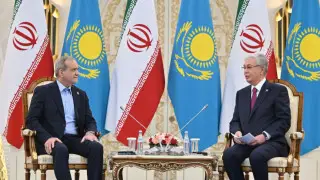 Токаев и президент Ирана обменялись телеграммами
