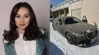 Роскошный Mercedes Перизат Кайрат выставили на торги