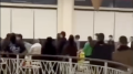 Драка в торговом центре Астаны попала на видео