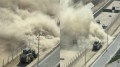“Уборка“ на Большой Алматинке обернулась пыльной бурей: видео