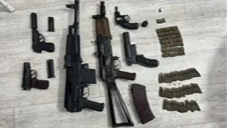 КНБ изъял автоматы, пистолеты и гранаты в ходе масштабной операции