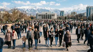 Названа численность населения Казахстана на 1 марта 2026 года