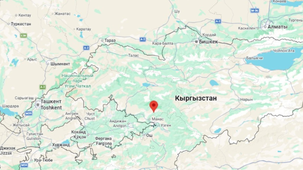 Казахстанские сейсмологи зафиксировали землетрясение в Кыргызстане