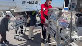 Двухдневного новорождённого санавиацией доставили в Кызылорду