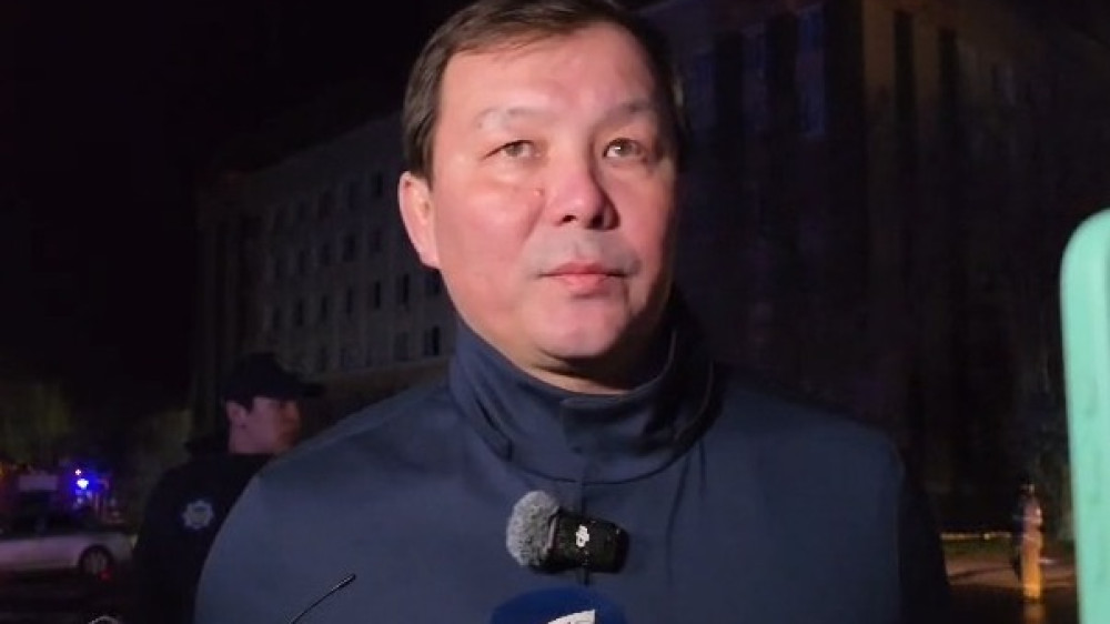 Пожар в акимате Актюбинской области: аким рассказал подробности