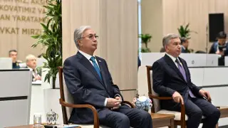 Президенты Казахстана и Узбекистана посетили Ситуационный центр в Бухаре