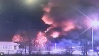 Банный комплекс загорелся в Семее