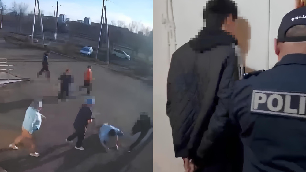 Пьяная компания избила врача до потери сознания в Экибастузе - видео