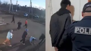 Пьяная компания избила врача до потери сознания в Экибастузе - видео