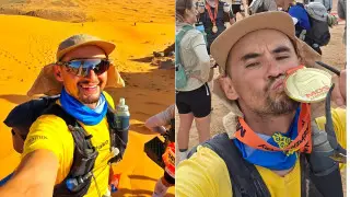 Казахстанский бегун преодолел 270 километров по пустыне Сахара: подробности