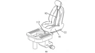 Туалет в автомобиле - китайская компания запатентовала необычное решение