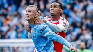 Тремя голами завершился матч “Манчестер Сити“ и “Арсенала“ в АПЛ