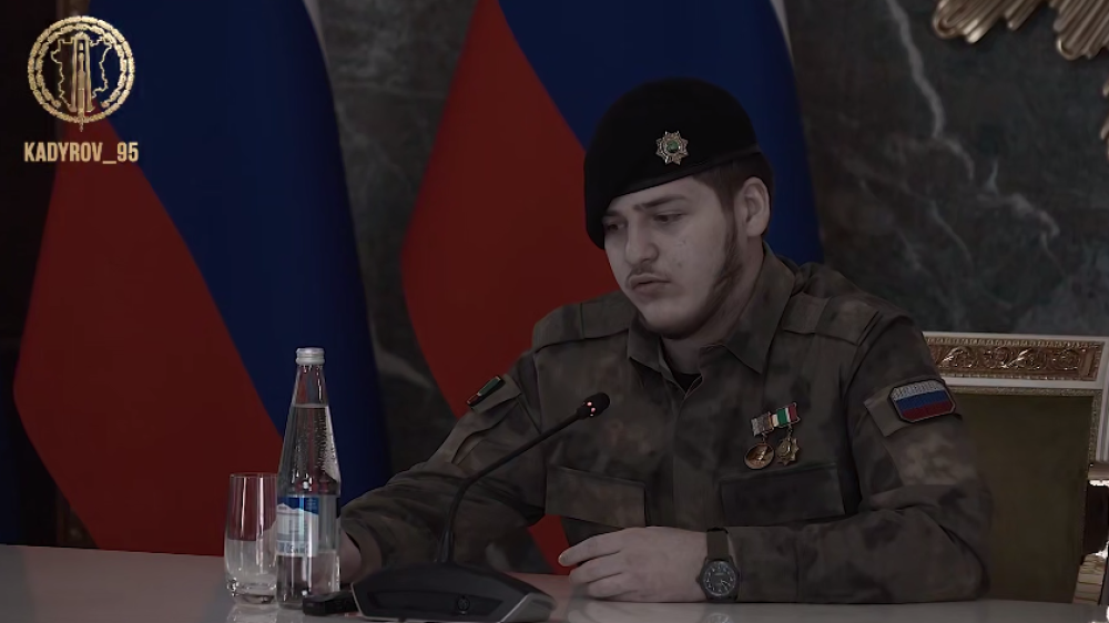 Сына Рамзана Кадырова наградили еще одной медалью