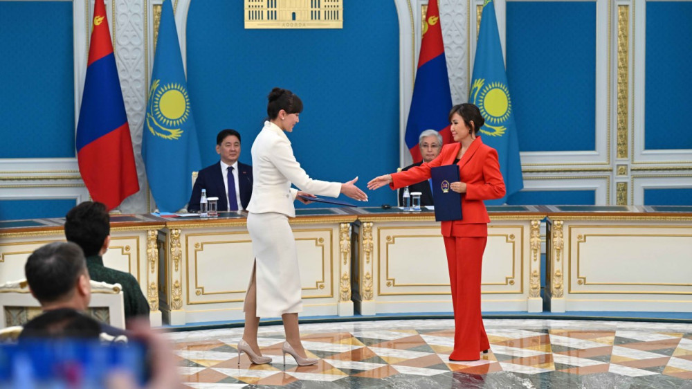 Kazakhstan and Mongolia signed 13 documents