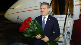 Президент Грузии Михаил Кавелашвили прибыл на саммит в Астану