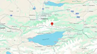 Землетрясение произошло в 57 километрах от Алматы
