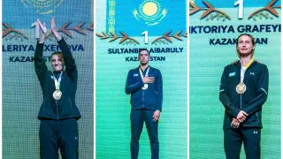 Казахстан обошёл Узбекистан и завоевал три золота Кубка мира по боксу