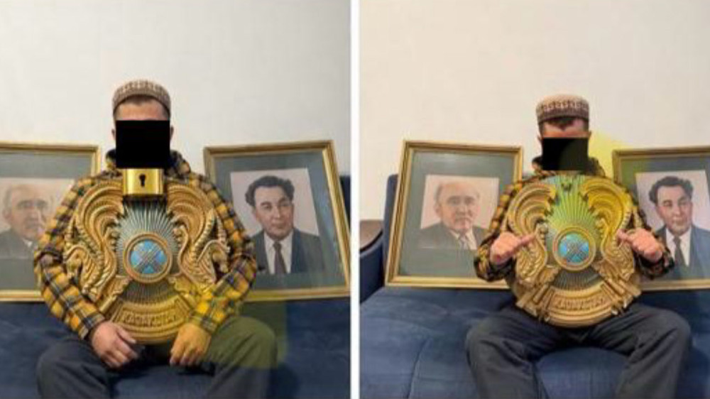 Нашёл герб на свалке и повесил дома - за что на самом деле наказали казахстанца